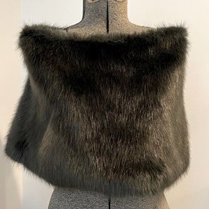 Faux Fur Shrug